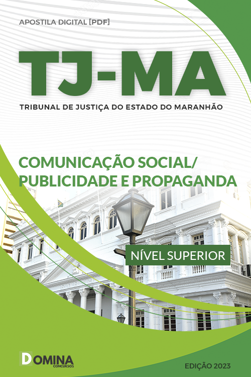 Apostila TJ MA 2022 Comunicação Social Publicidade Propaganda