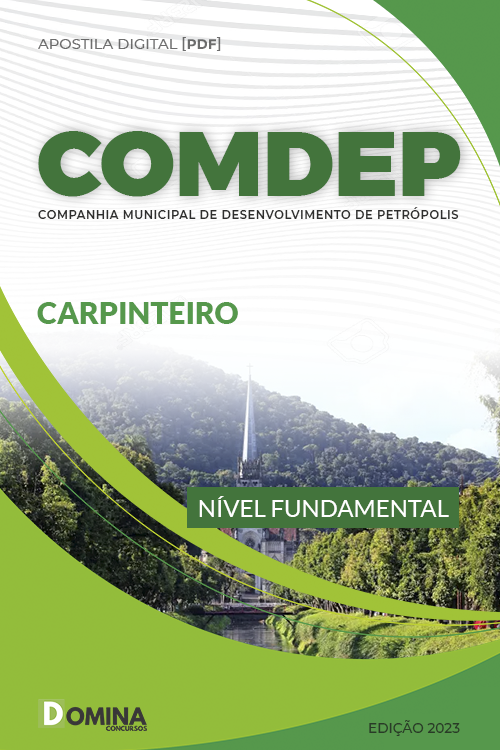 Apostila Digital Concurso COMDEP 2023 Carpinteiro