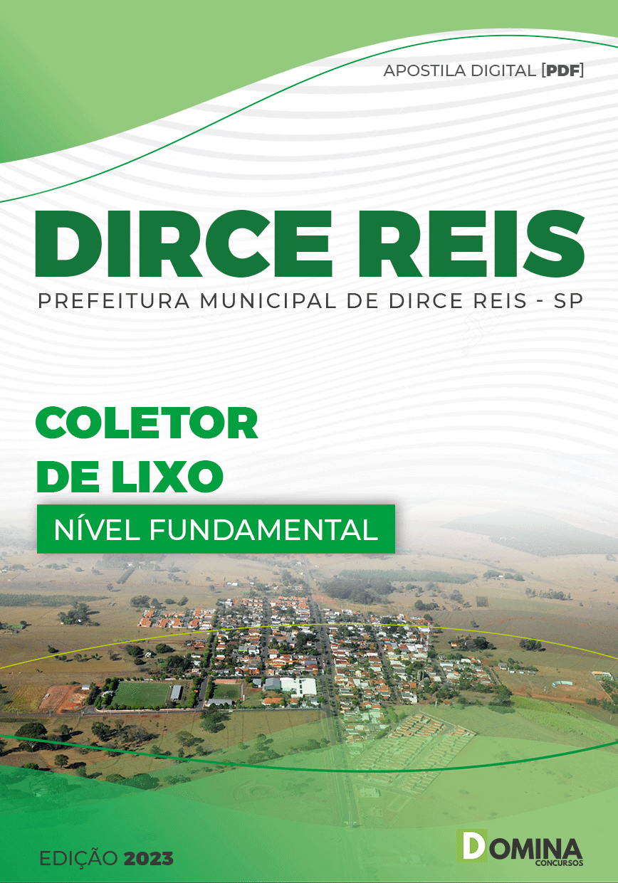 Apostila Concurso Pref Dirce Reis SP 2023 Coletor Lixo