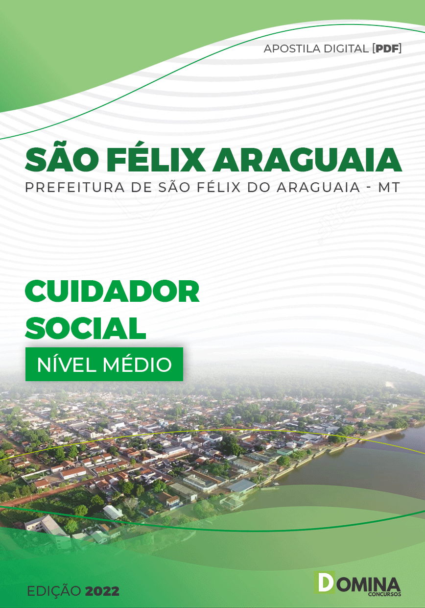 Apostila Pref São Félix Araguaia MT 2022 Cuidador