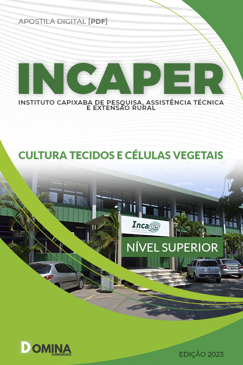 Apostila INCAPER 2023 Cultura Tecidos Células Vegetais