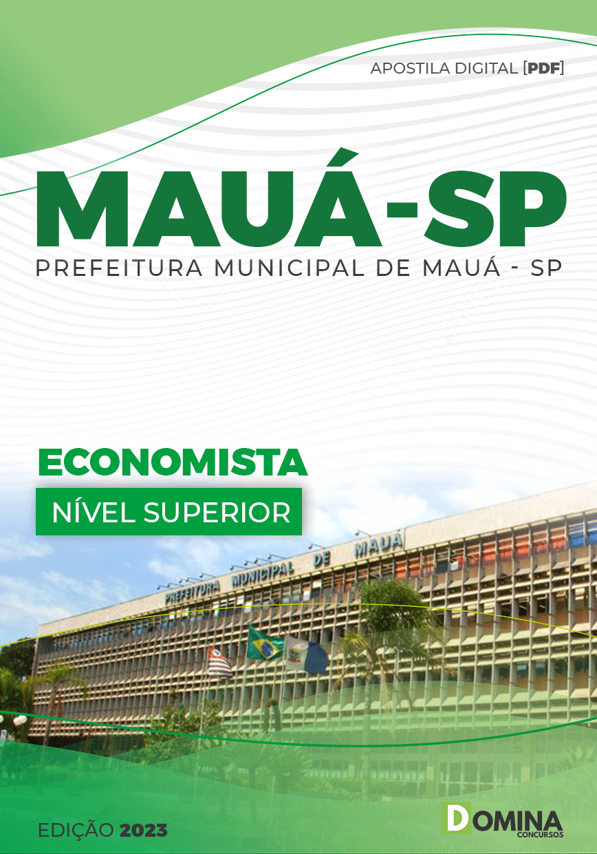 Apostila Concurso Pref Mauá SP 2023 Economista