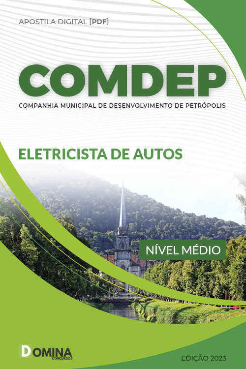 Apostila Digital Concurso COMDEP 2023 Eletricista Autos