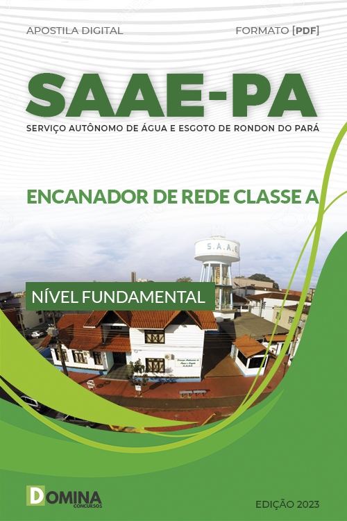 Apostila Digital Concurso SAAE PA 2023 Fiscal Campo