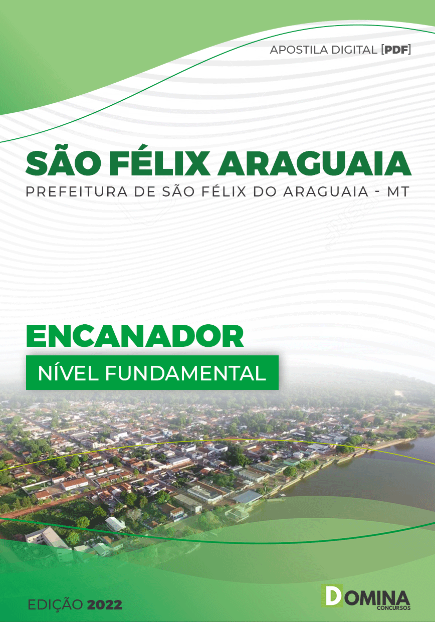 Apostila Pref São Félix Araguaia MT 2022 Encanador