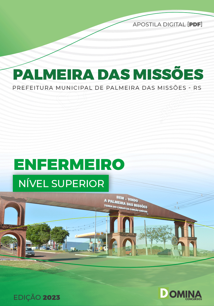 Apostila Pref Palmeira Missões RS 2023 Enfermeiro