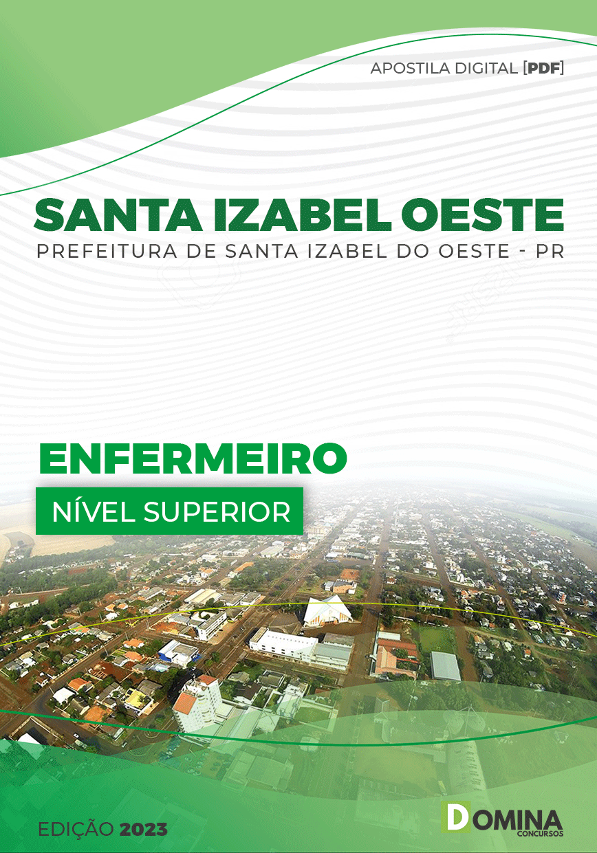 Apostila Pref Santa Izabel Oeste PR 2023 Enfermeiro