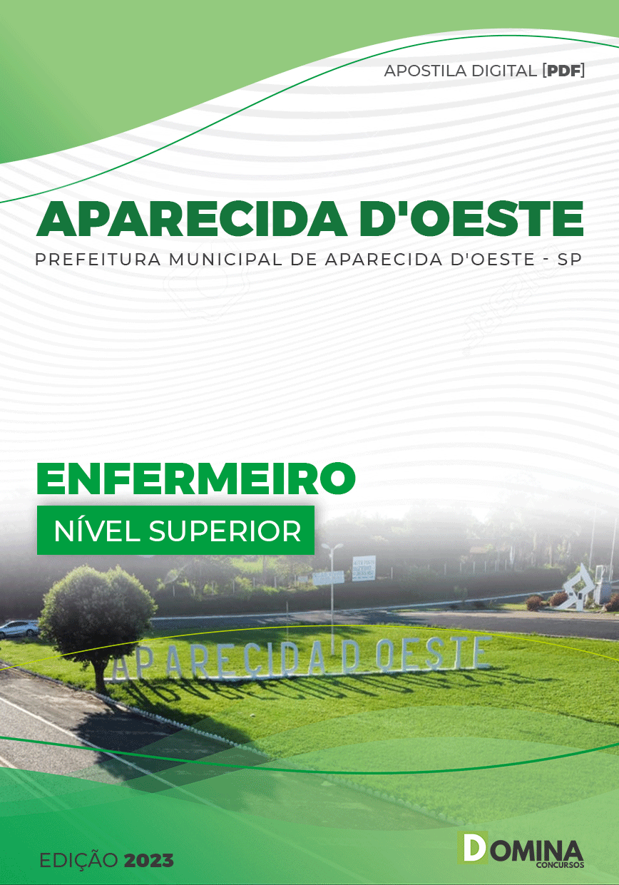 Apostila Pref Aparecida D’Oeste SP 2023 Enfermeiro