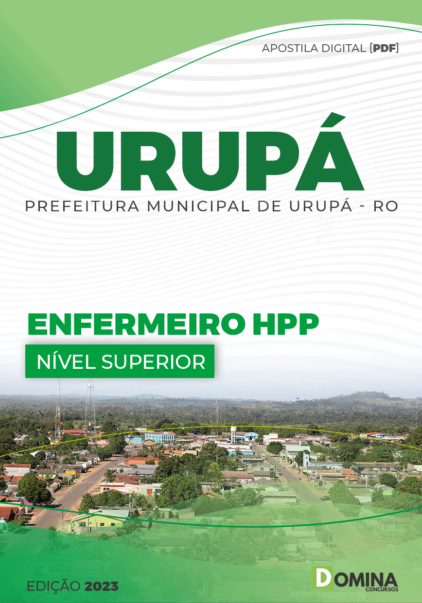 Apostila Concurso Pref Urupá RO 2023 Enfermeiro HPP