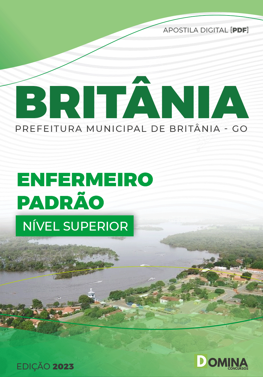 Apostila Digital Pref Britânia GO 2023 Enfermeiro Padrão