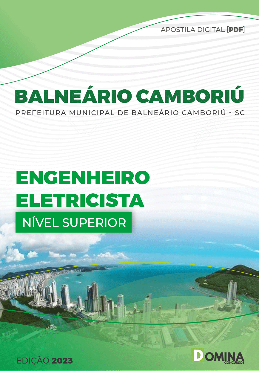 Apostila Pref Balneário Camboriú SC 2023 Engenheiro Eletricista
