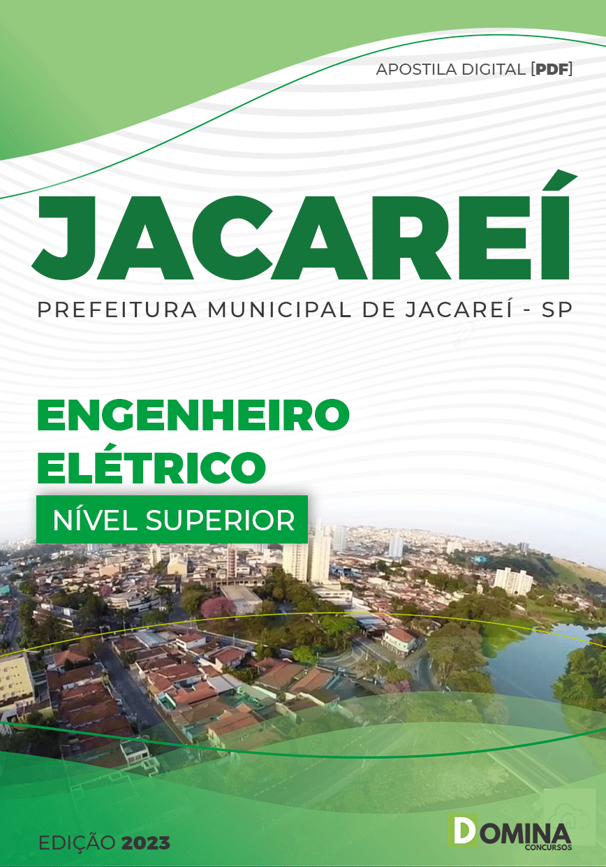 Apostila Concurso Pref Jacareí SP 2023 Engenheiro Elétrico