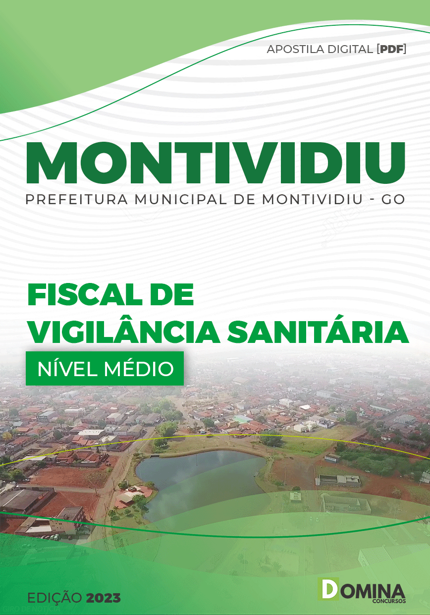 Apostila Pref Montividiu GO 2023 Fiscal Vigilância Sanitária