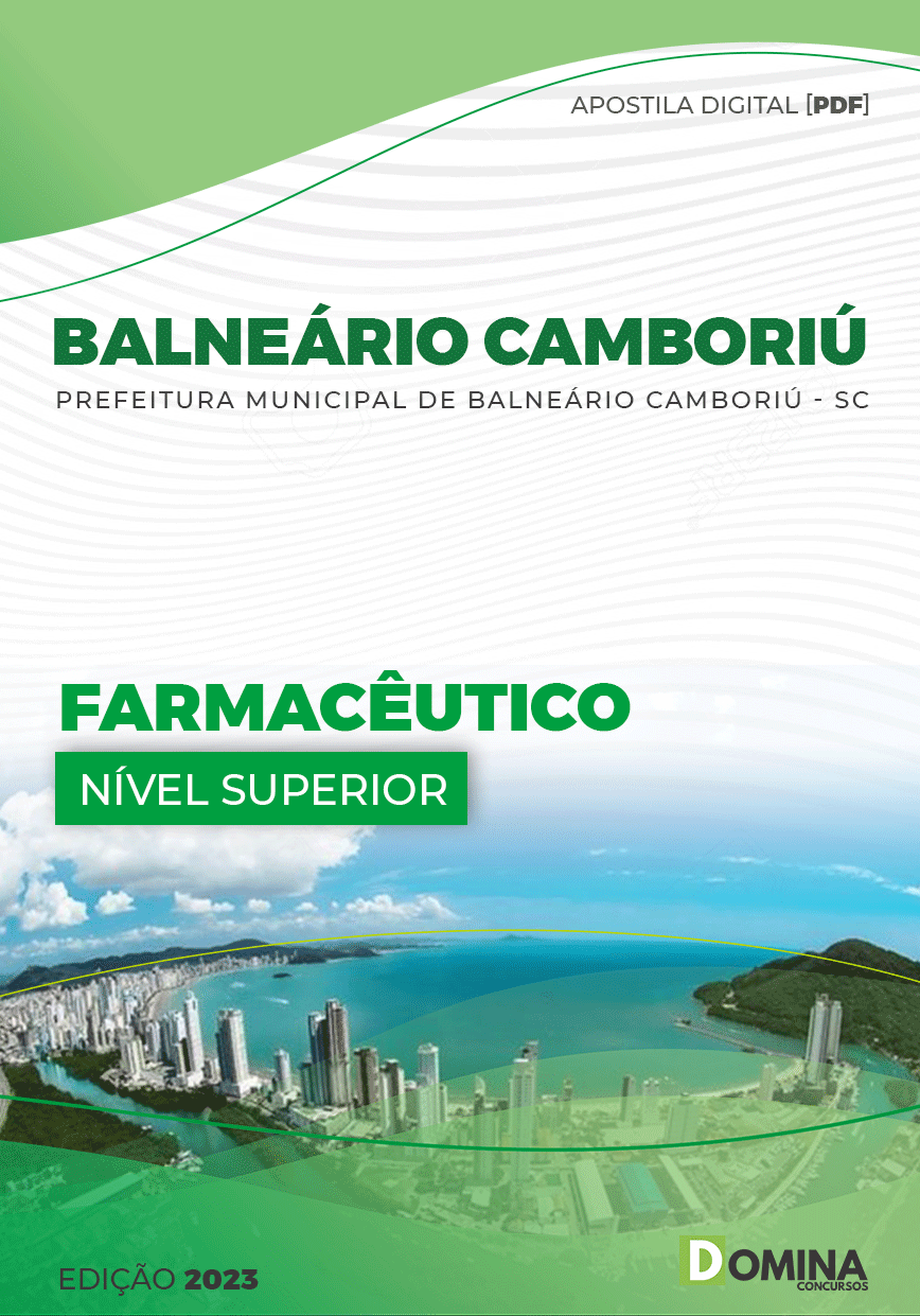 Apostila Pref Balneário Camboriú SC 2023 Farmacêutico
