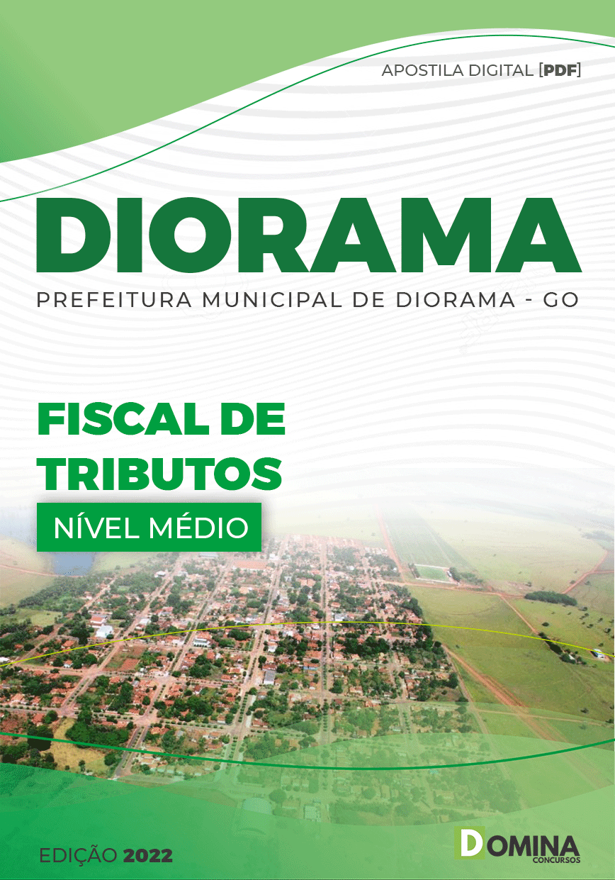 Apostila Digital Pref Diorama GO 2022 Fiscal Tributos