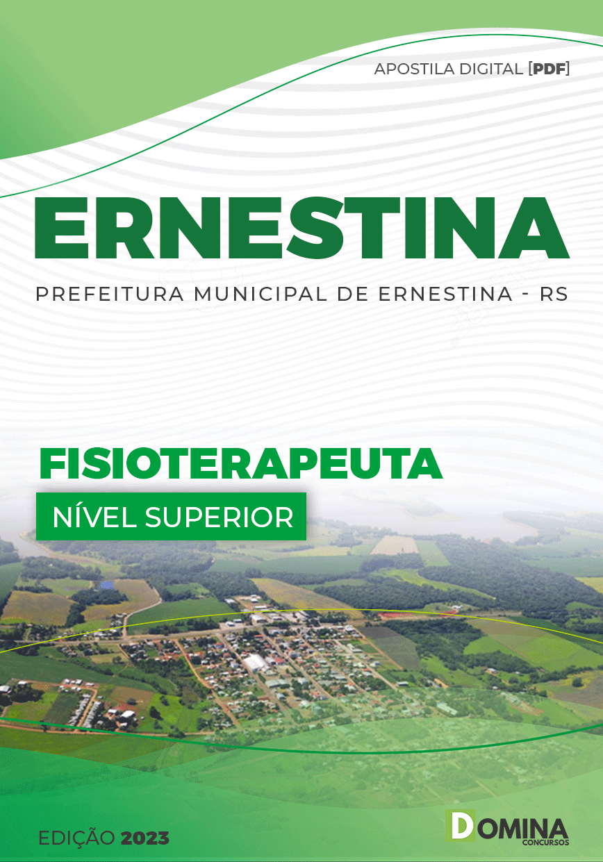 Apostila Concurso Pref Ernestina RS 2023 Fisioterapeuta