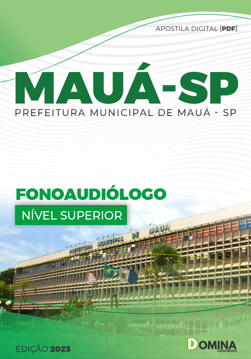 Apostila Concurso Pref Mauá SP 2023 Fonoaudiólogo