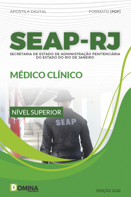 Apostila Digital Concurso SEAP RJ 2022 Médico Clínico