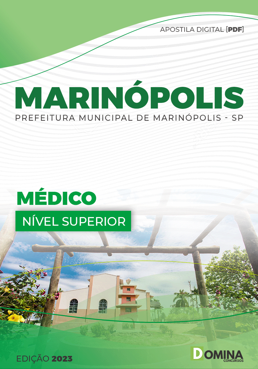 Apostila Concurso Pref Marinópolis SP 2023 Médico