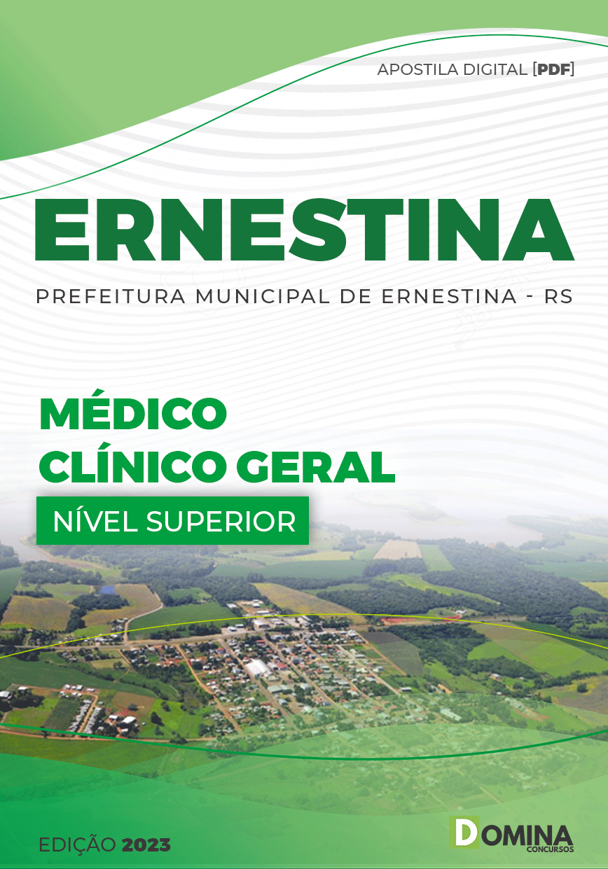 Apostila Pref Ernestina RS 2023 Médico Clínico Geral