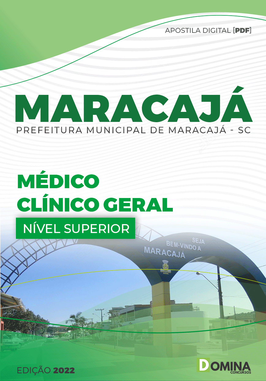 Apostila Digital Pref Maracajá SC 2022 Médico Clínico Geral