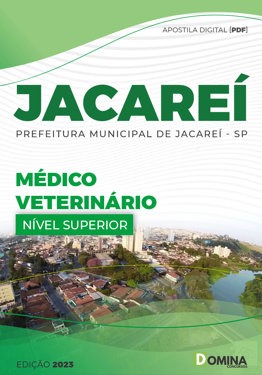 Apostila Concurso Pref Jacareí SP 2023 Médico Veterinário