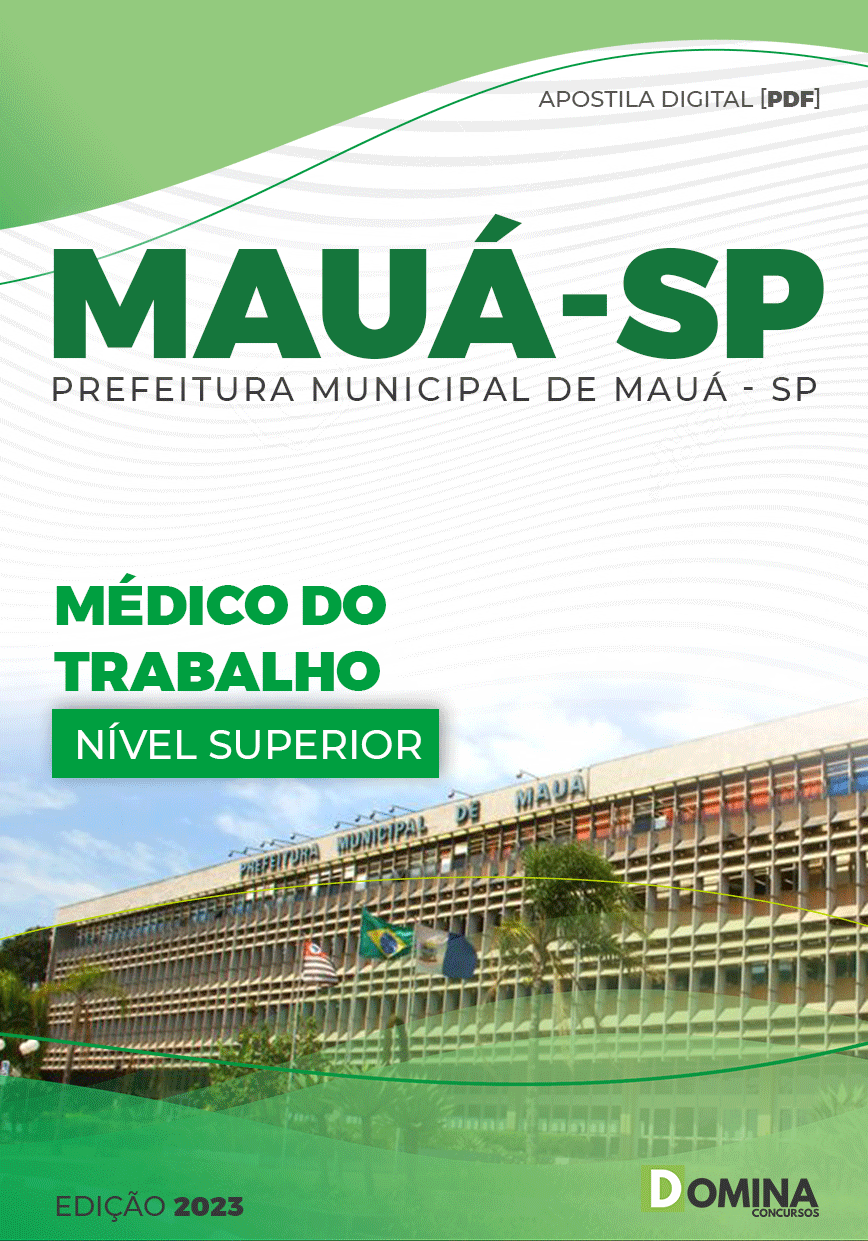 Apostila Concurso Pref Mauá SP 2023 Médico Trabalho