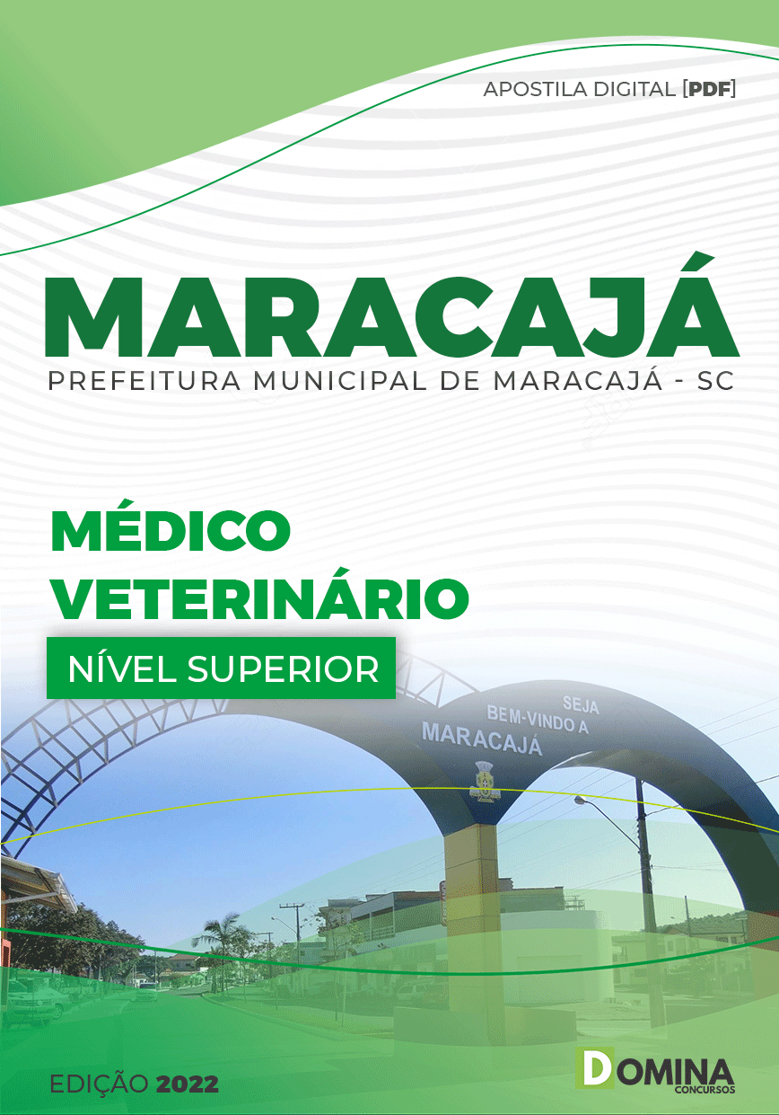 Apostila Digital Pref Maracajá SC 2022 Médico Veterinário