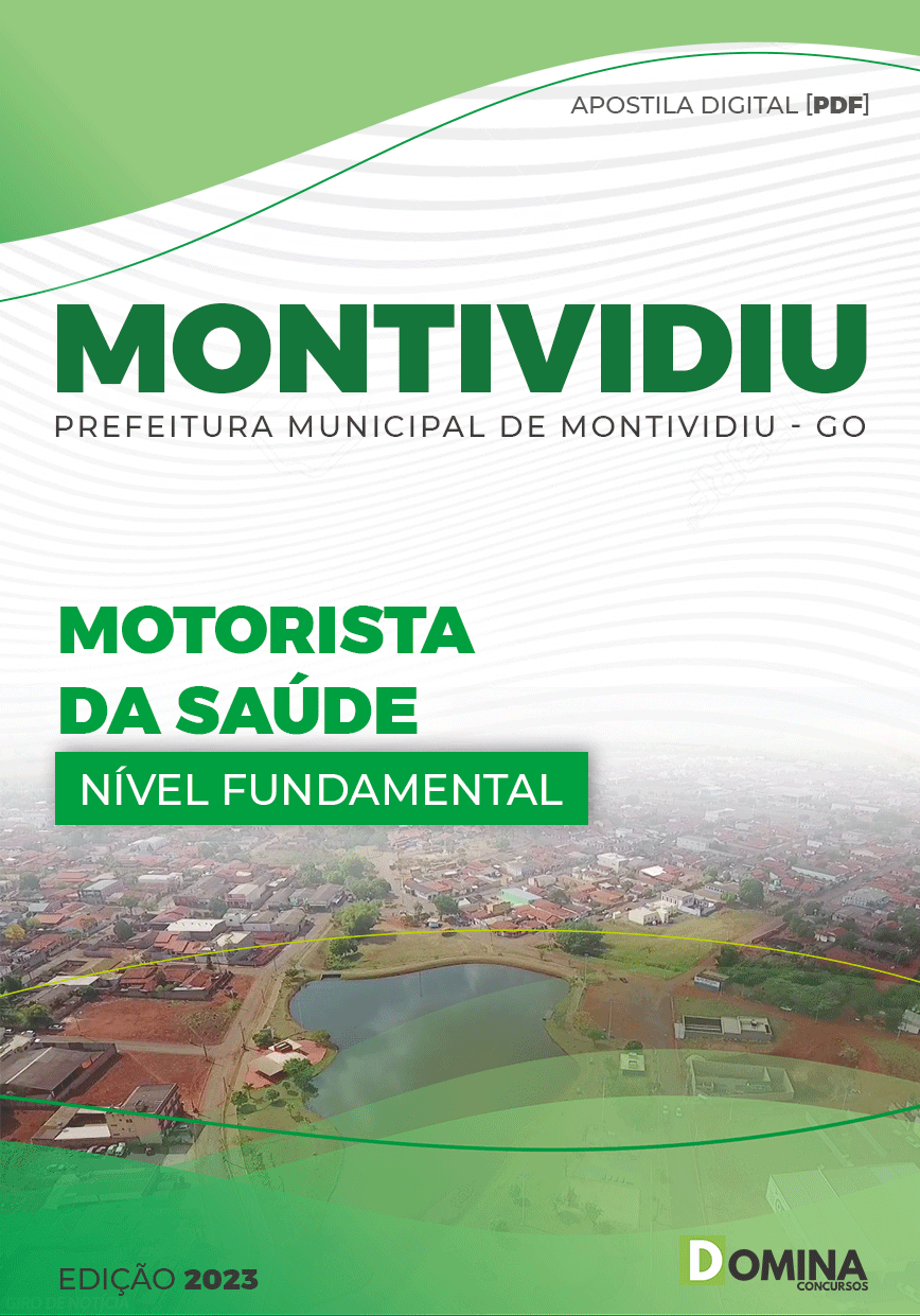 Apostila Concurso Pref Montividiu GO 2023 Motorista Saúde