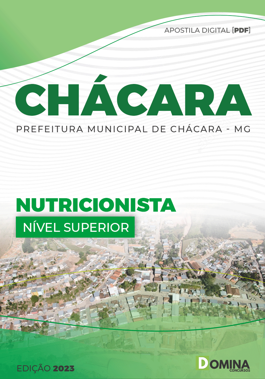 Apostila Concurso Pref Chácara MG 2023 Nutricionista