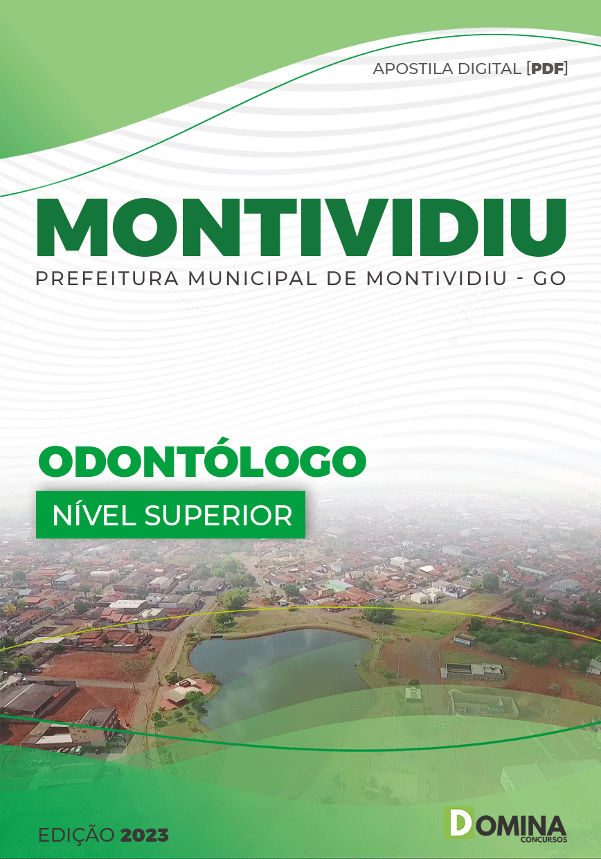 Apostila Digital Pref Montividiu GO 2023 Odontólogo