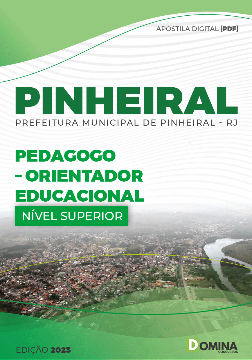 Apostila Pref Pinheiral RJ 2023 Pedagogo Orientador Educacional