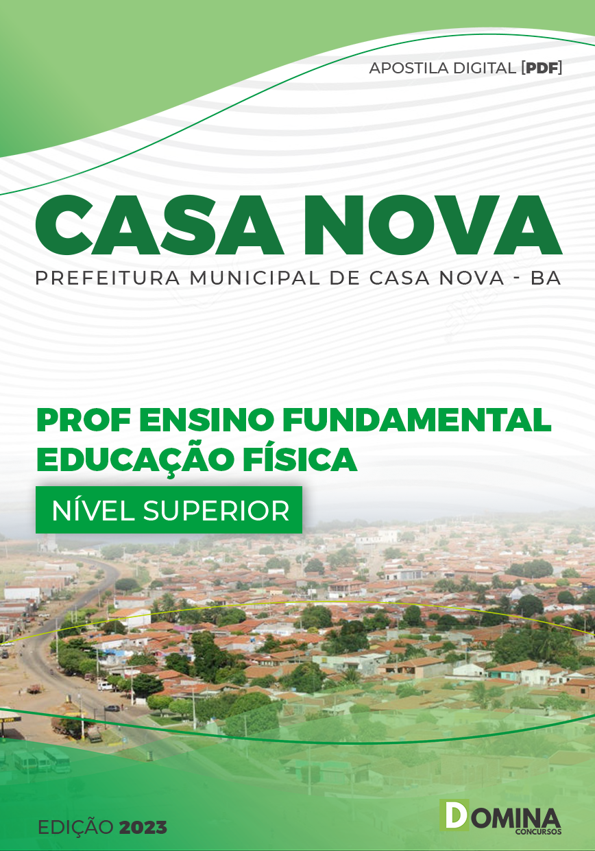 Apostila Pref Casa Nova BA 2023 Prof Ensino Fund II Educação Física