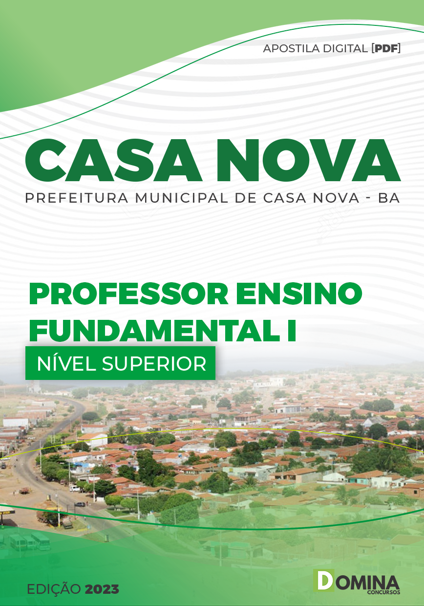 Apostila Pref Casa Nova BA 2023 Professor Ensino Fundamental I