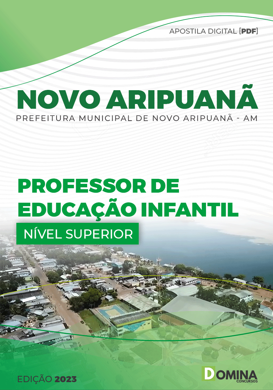 Apostila Pref Novo Aripuanã AM 2023 Professor Educação Infantil