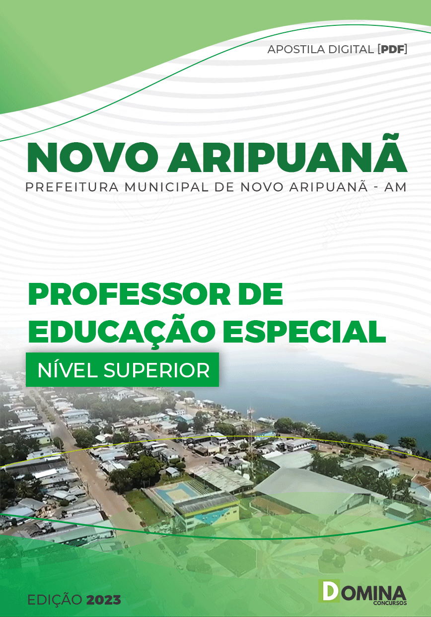 Apostila Pref Novo Aripuanã AM 2023 Professor Educação Especial