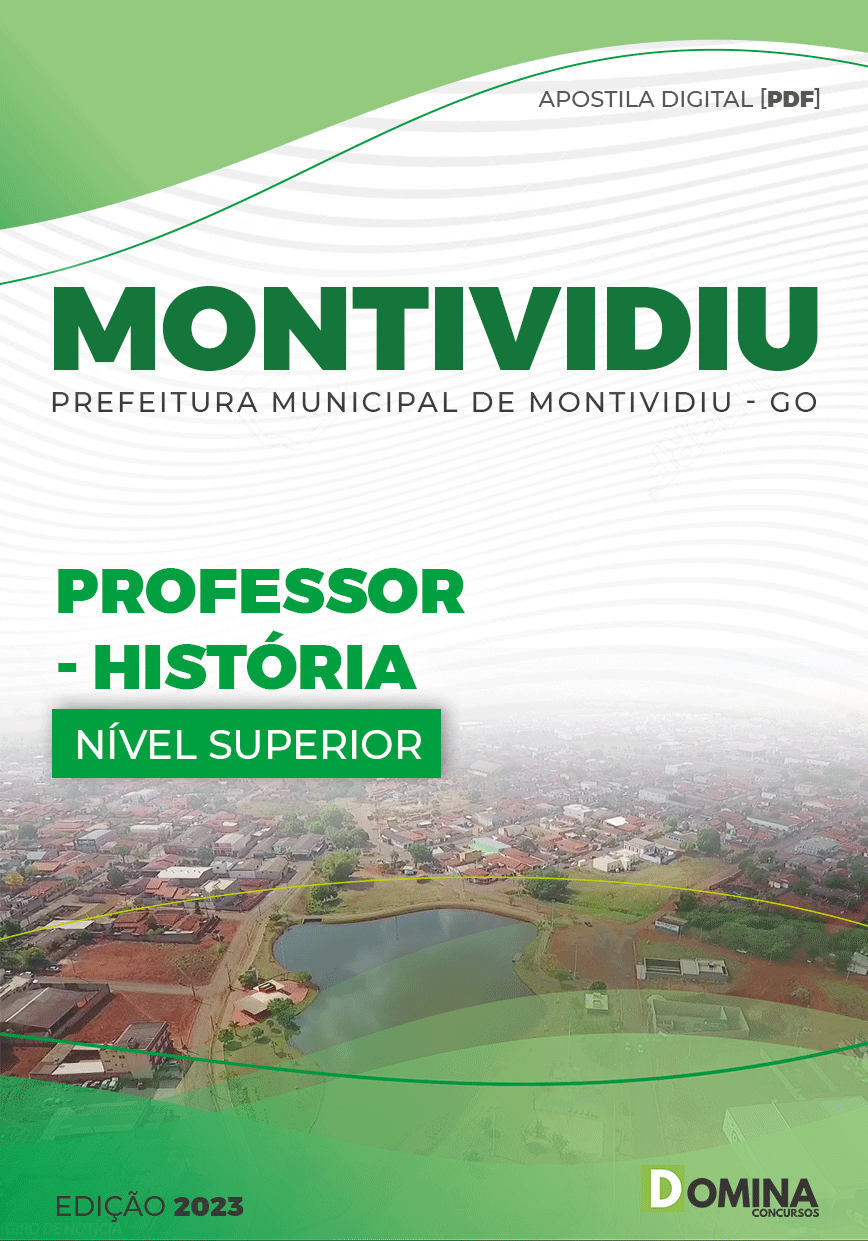 Apostila Digital Pref Montividiu GO 2023 Professor História