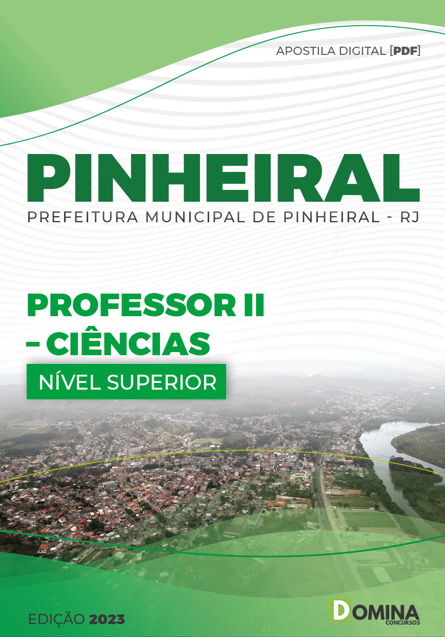 Apostila Pref Pinheiral RJ 2023 Professor II Ciências