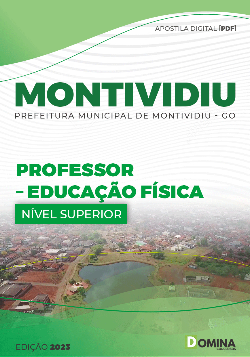 Apostila Digital Pref Montividiu GO 2023 Professor Educação Física