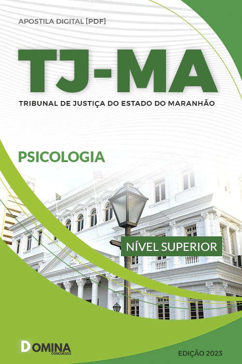 Apostila Digital Concurso Público TJ MA 2022 Psicologia