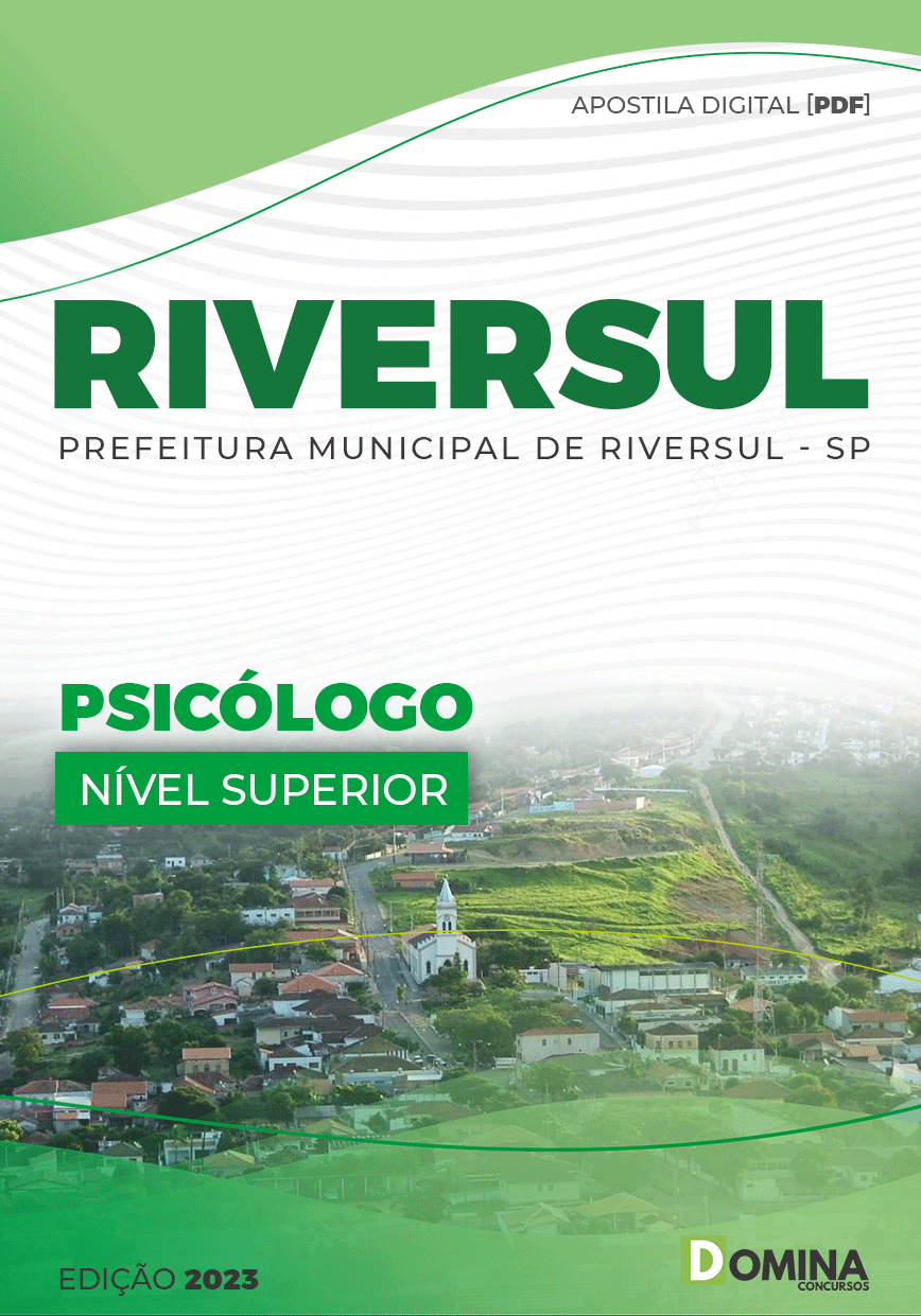 Apostila Concurso Pref Riversul SP 2023 Psicólogo