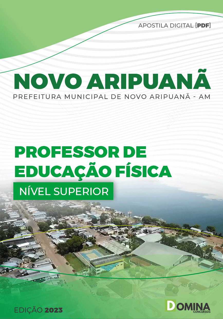 Apostila Pref Novo Aripuanã AM 2023 Professor Educação Física