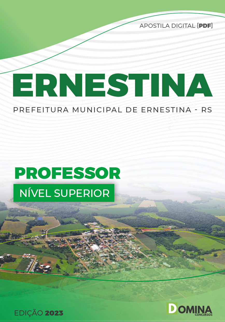 Apostila Concurso Pref Ernestina RS 2023 Professor