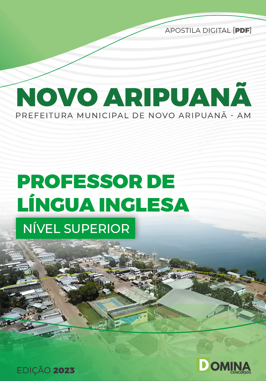 Apostila Pref Novo Aripuanã AM 2023 Professor Língua Inglesa