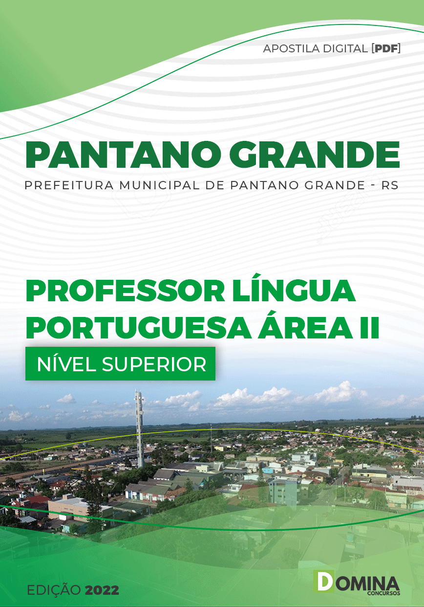 Apostila Pref Pantano Grande RS 2023 Prof Língua Portuguesa Área II