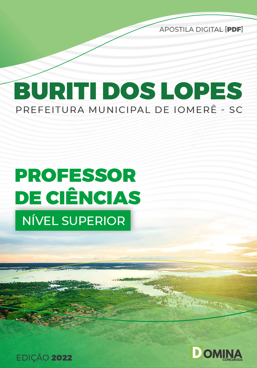 Apostila Digital Pref Buriti Lopes PI 2022 Professor Ciências