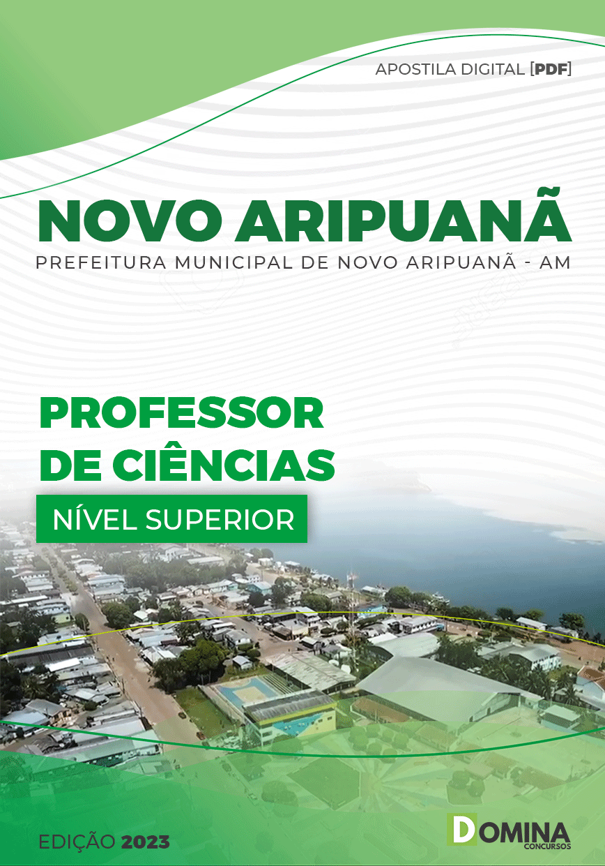 Apostila Pref Novo Aripuanã AM 2023 Professor Ciências