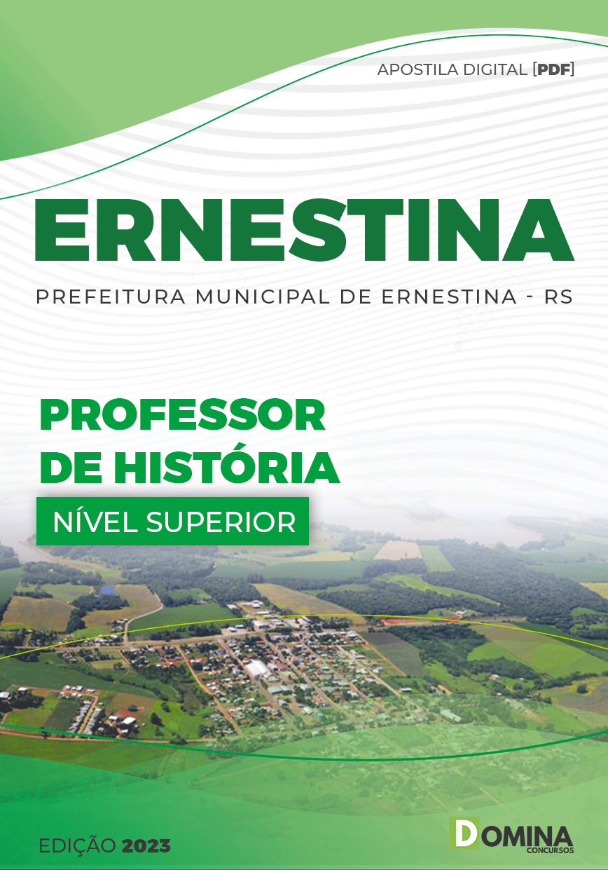 Apostila Concurso Pref Ernestina RS 2023 Professor História