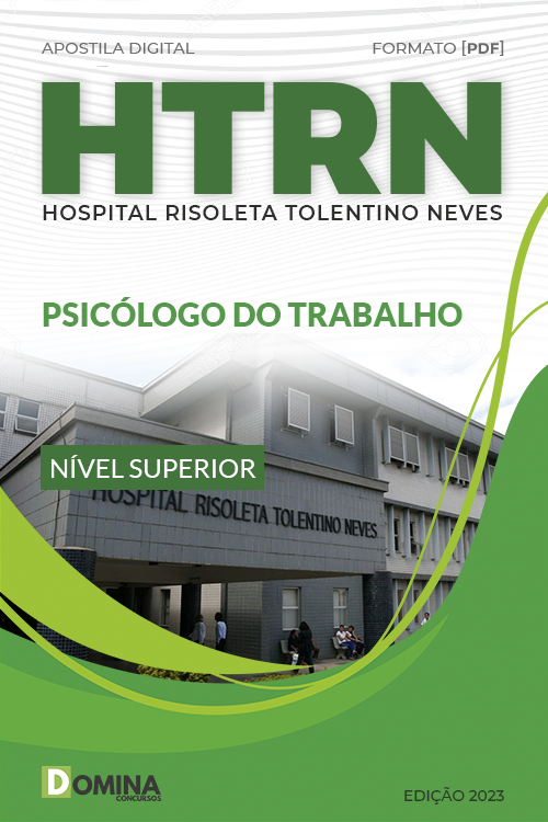 Apostila Concurso HRTN MG 2023 Psicólogo Trabalho