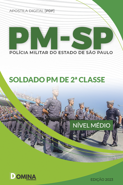 Apostila Concurso PM SP 2023 Soldado PM 2ª Classe